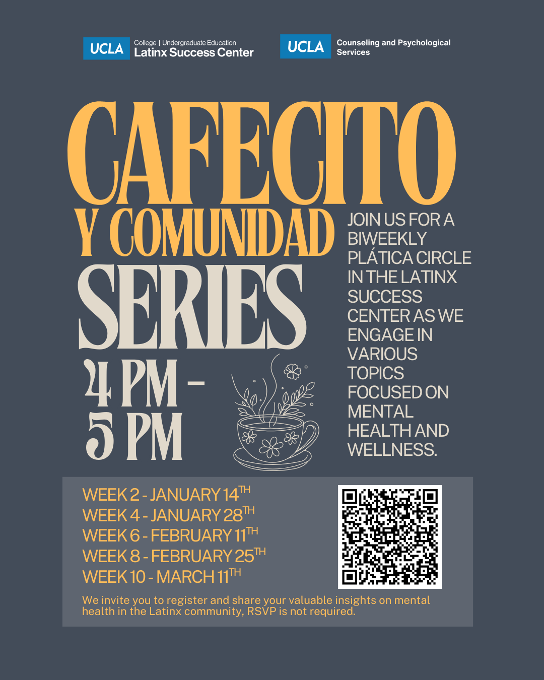 Cafecito y Comunidad Series