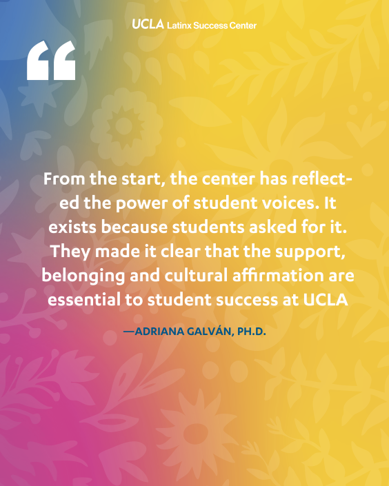 Adriana Galván, Ph.D., Dean and Vice Provost of Undergraduate Education